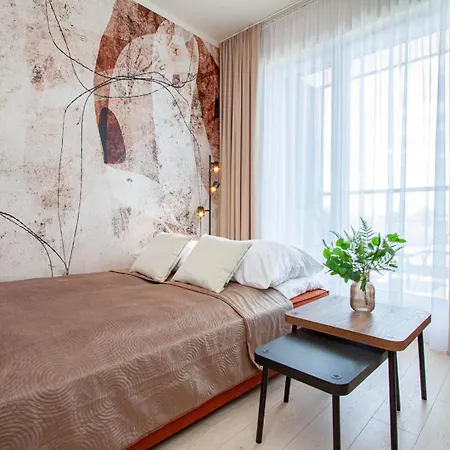 アパート Apartly - River27 I Bezposredni Widok Na Rzeke I Balkon シュチェチン
