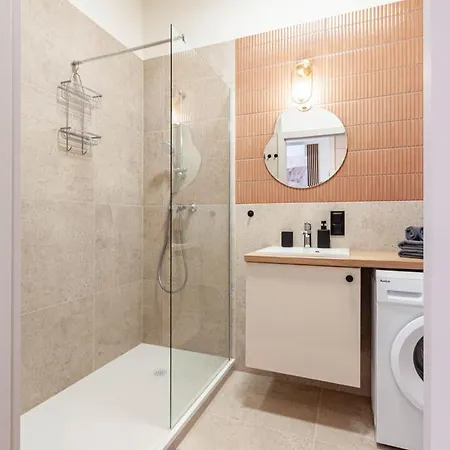 アパート Apartly - River27 I Bezposredni Widok Na Rzeke I Balkon シュチェチン