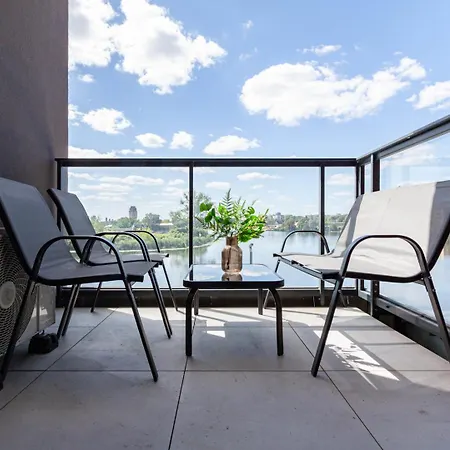 Apartly - River27 I Bezposredni Widok Na Rzeke I Balkon *